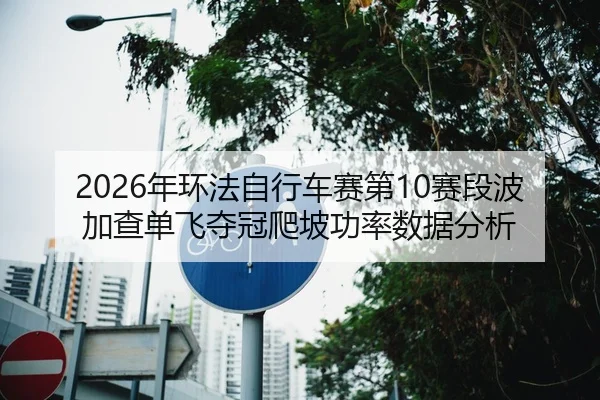 2026年环法自行车赛第10赛段波加查单飞夺冠爬坡功率数据分析
