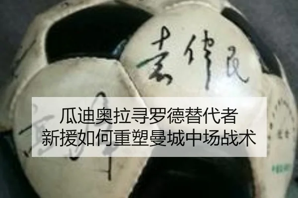 瓜迪奥拉寻罗德替代者 新援如何重塑曼城中场战术